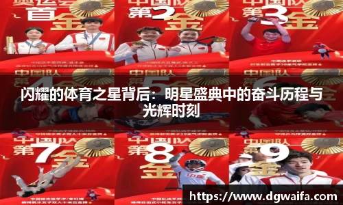 闪耀的体育之星背后：明星盛典中的奋斗历程与光辉时刻